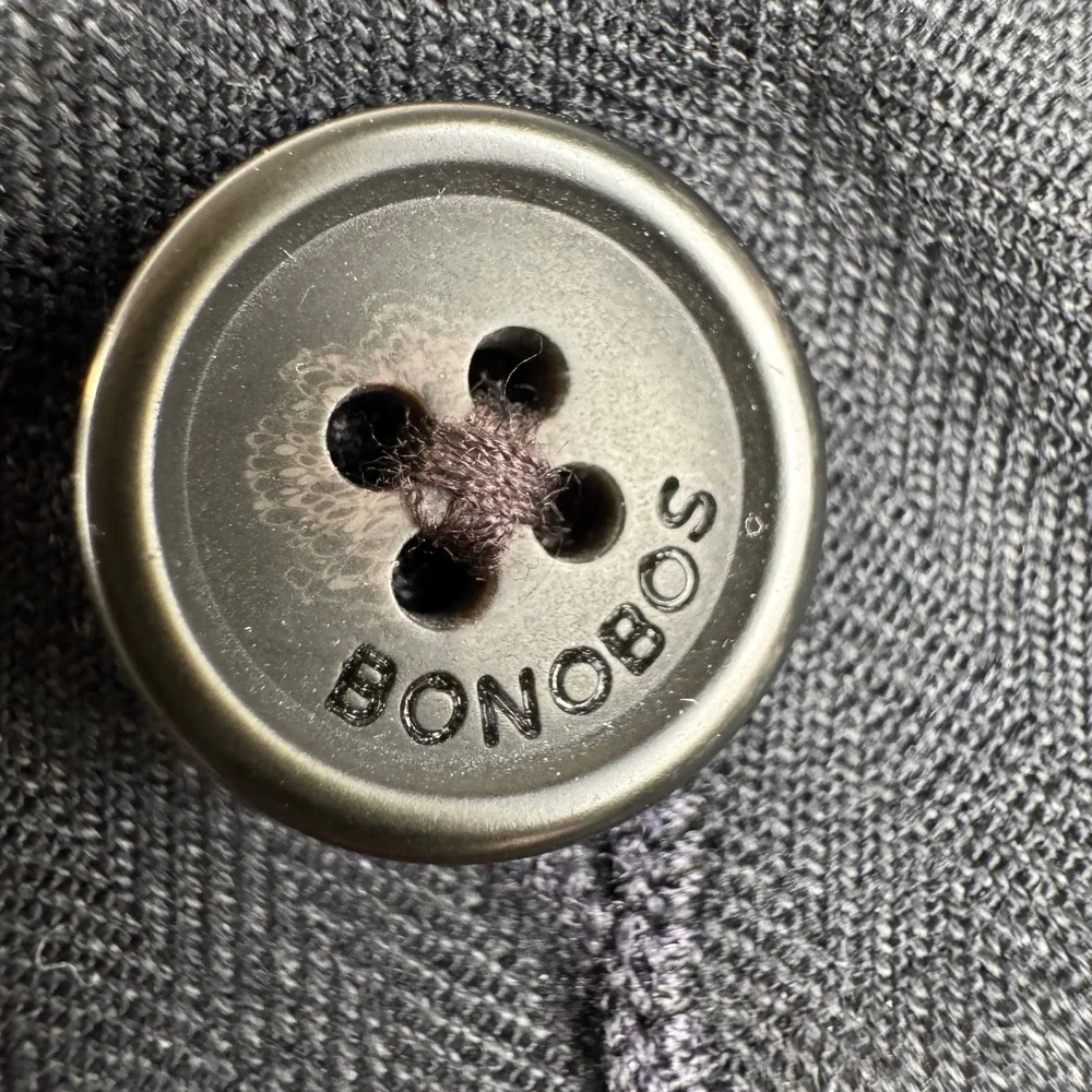 Bonobos Weekday Warrior Dress Pants Mens 33x32 Black Slim Fit Thursday Stretch